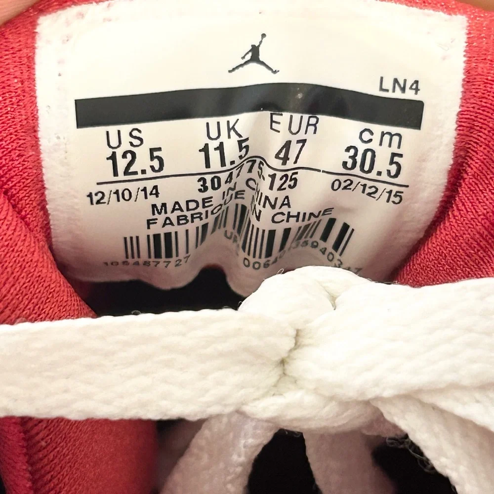AUTHENTIC Jordan 7 Retro Hare size 12.5 304775-125 2015 PRE-OWNED